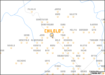 map of Chʼilelo