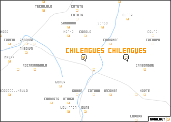 map of Chilengues