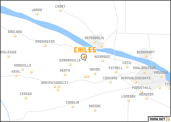 map of Chiles