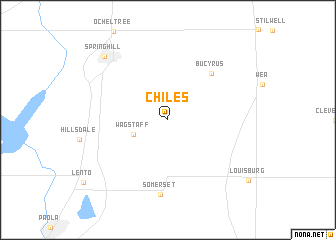 map of Chiles