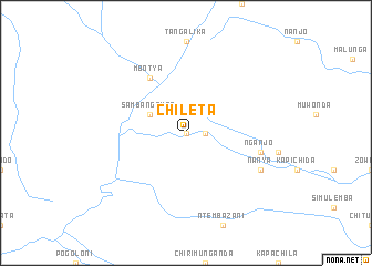 map of Chileta