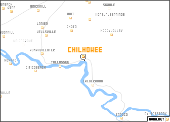 map of Chilhowee