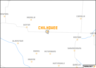 map of Chilhowee