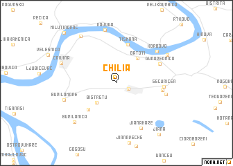 map of (( Chilia ))