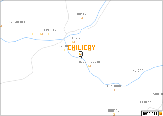 map of Chilicay