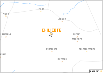 map of Chilicote