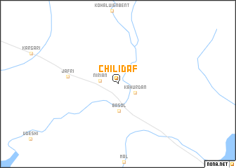 map of Chil-i-Daf