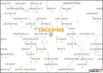 map of Chiligatoro