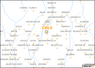 map of Chilii