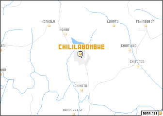map of Chililabombwe
