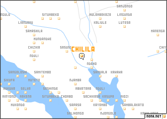 map of Chilila