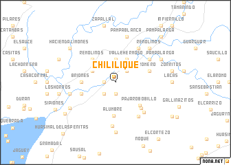 map of Chililique