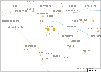 map of Chilil