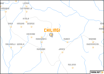 map of Chilingi