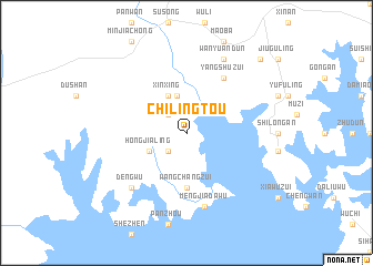 map of Chilingtou