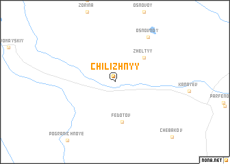 map of Chilizhnyy