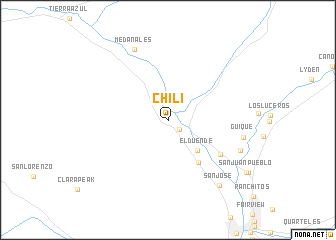 map of Chili