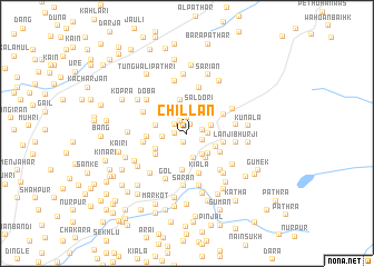 map of Chillān