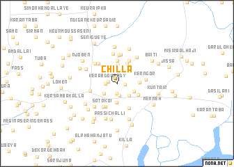 map of Chilla