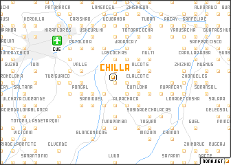 map of Chilla