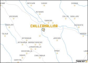 map of Chillcamallina