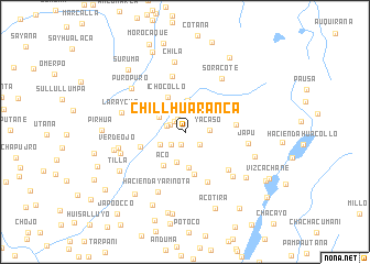 map of Chillhuaranca