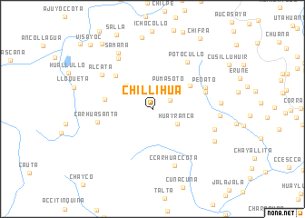 map of Chillihua