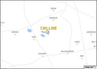 map of Chillima