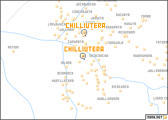 map of Chilliutera