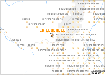 map of Chillogallo