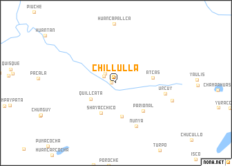 map of Chillulla
