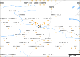 map of Chilly
