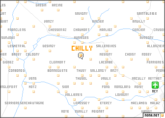 map of Chilly