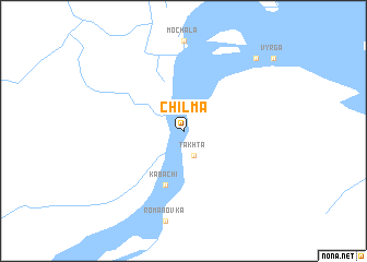 map of Chil\