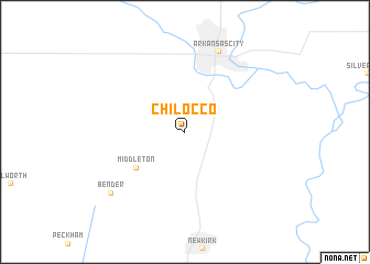 map of Chilocco