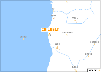 map of Chiloela