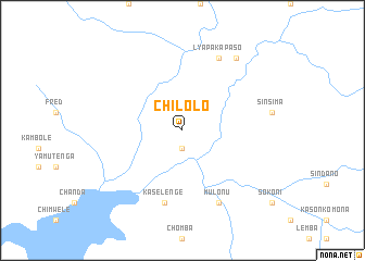 map of Chilolo