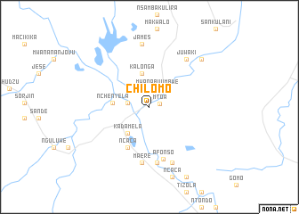 map of Chilomo