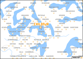 map of Chilonja