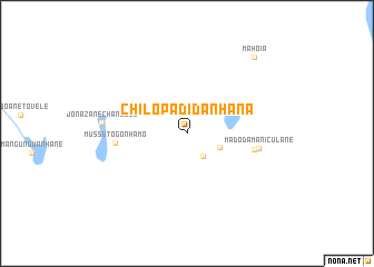 map of Chilopa Didanhana