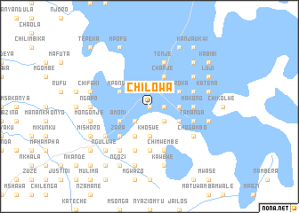 map of Chilowa