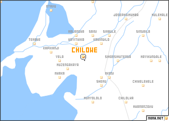 map of Chilowe