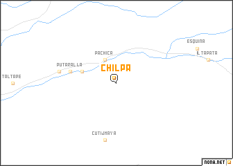 map of Chilpa