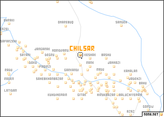 map of Chīl Sar