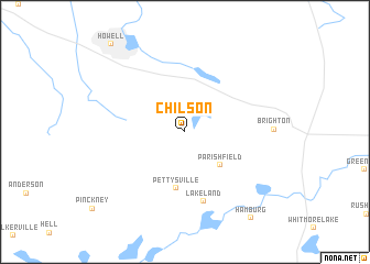 map of Chilson