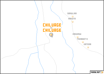 map of Chiluage