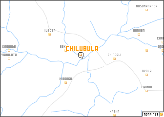 map of Chilubula