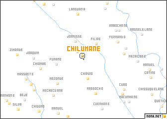 map of Chilumane