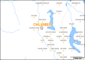 map of Chilumbeni