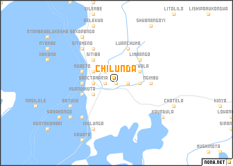 map of Chilunda